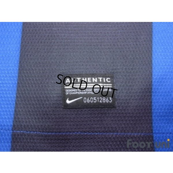 Photo7: Inter Milan 2012-2013 Home Shirt #22 Milito
