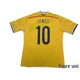 Photo2: Colombia 2014 Home Shirt #10 James Rodríguez (2)