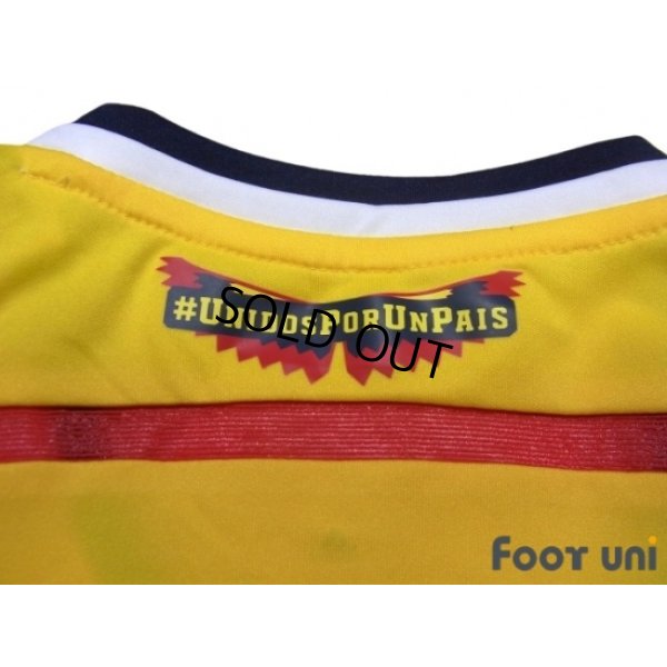 Photo7: Colombia 2014 Home Shirt #10 James Rodríguez
