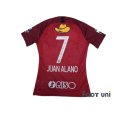 Photo2: Kashima Antlers 2020 Home Authentic Shirt #7 Juan Alano (2)