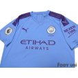 Photo3: Manchester City 2019-2020 Home Shirt #21 Silva Premier League Patch/Badge