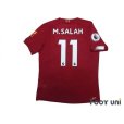 Photo2: Liverpool 2019-2020 Home Shirt and Shorts Set #11 Mohamed Salah Premier League Patch/Badge (2)