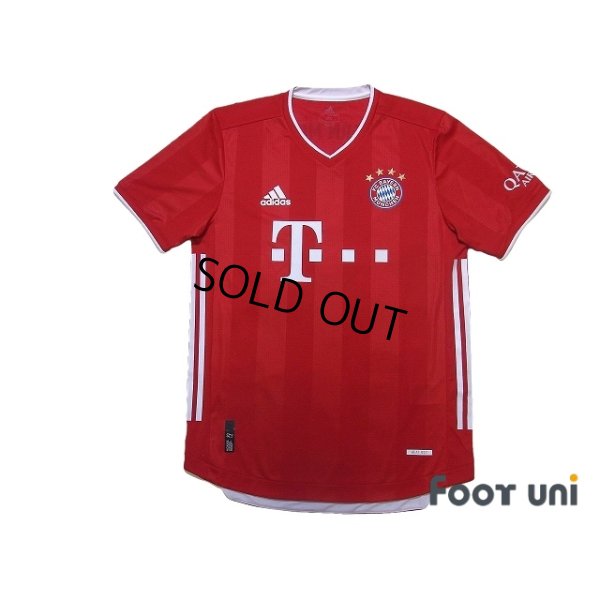 Photo1: Bayern Munchen 2020-2021 Home Authentic Shirt #9 Lewandowski