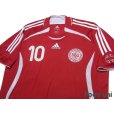 Photo3: Denmark 2006 Home Shirt #10 Jorgensen