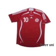 Photo1: Denmark 2006 Home Shirt #10 Jorgensen (1)