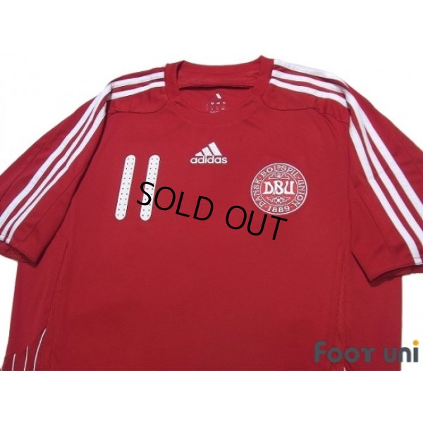 Photo3: Denmark 2008 Home Shirt #11 Bendtner