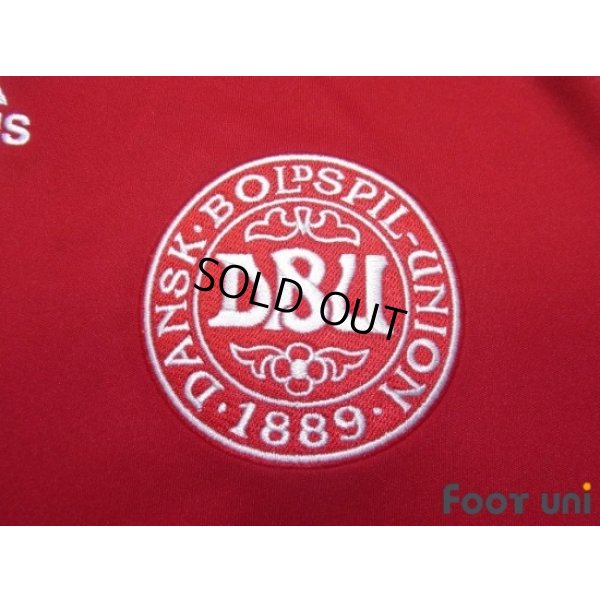 Photo6: Denmark 2008 Home Shirt #11 Bendtner
