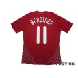 Photo2: Denmark 2008 Home Shirt #11 Bendtner (2)