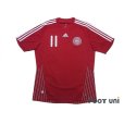 Photo1: Denmark 2008 Home Shirt #11 Bendtner (1)