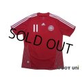 Denmark 2008 Home Shirt #11 Bendtner