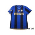 Photo1: Inter Milan 2008-2009 Home Shirt #4 J.Zanetti Lega Calcio Patch/Badge w/tags (1)