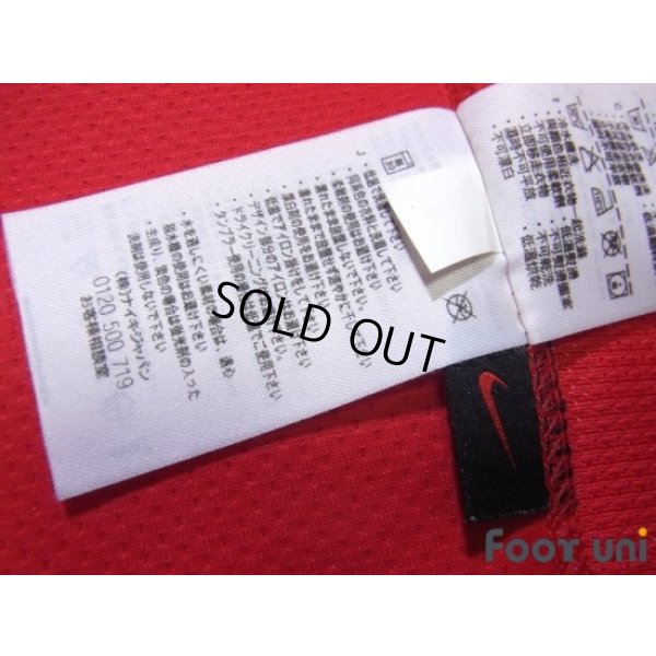 Photo8: Manchester United 2007-2009 Home Long Sleeve Shirt #7 Ronaldo Champions Barclays Premier League Patch/Badge