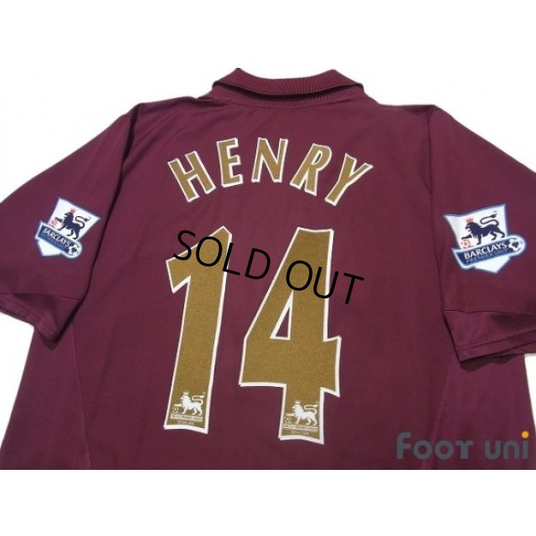 Photo4: Arsenal 2005-2006 Home Shirt #14 Henry BARCLAYCARD PREMIERSHIP Patch/Badge