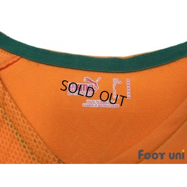 Photo5: Cote d'Ivoire 2010 Home Shirt #11 Drogba