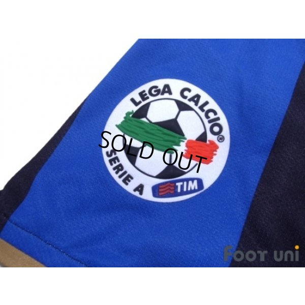 Photo7: Inter Milan 2008-2009 Home Shirt #4 J.Zanetti Lega Calcio Patch/Badge w/tags