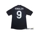 Photo2: Real Madrid 2009-2010 3rd Shirt #9 Ronaldo Champions League Patch/Badge (2)