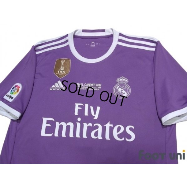 Photo3: Real Madrid 2016-2017 Away Shirt and Socks #12 Champions League victory commemorative model