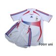 Photo1: France 2006 Away Shirt and Shorts Set (1)