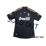 Real Madrid 2009-2010 3rd Shirt #9 Ronaldo Champions League Patch/Badge