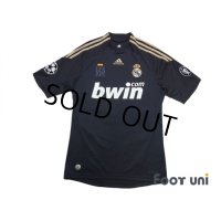 Real Madrid 2009-2010 3rd Shirt #9 Ronaldo Champions League Patch/Badge