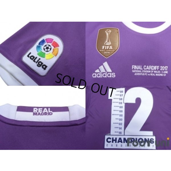 Photo6: Real Madrid 2016-2017 Away Shirt and Socks #12 Champions League victory commemorative model