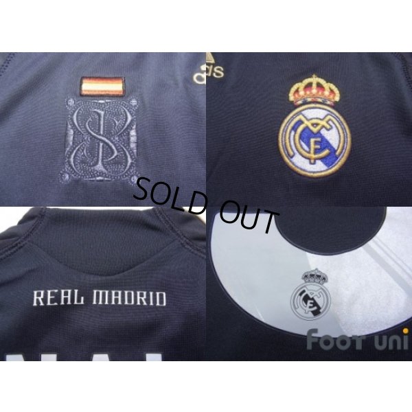 Photo6: Real Madrid 2009-2010 3rd Shirt #9 Ronaldo Champions League Patch/Badge