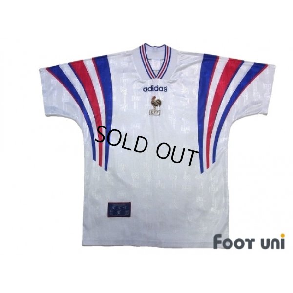 Photo1: France Euro 1996 Away Shirt