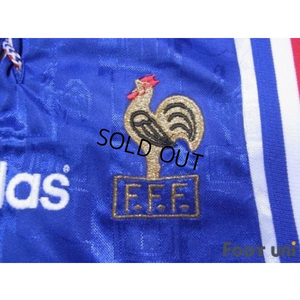 Photo5: France Euro 1996 Home Shirt