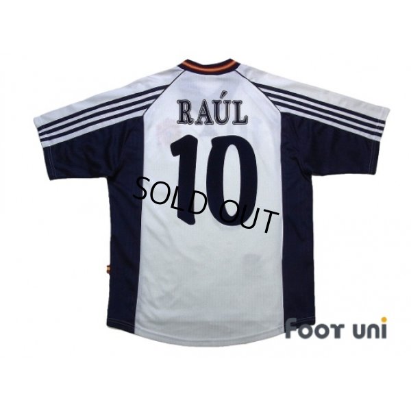 Photo2: Spain 1998 3rd Shirt #10 Raul