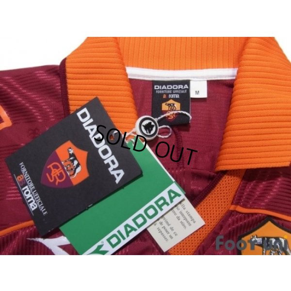 Photo5: AS Roma 1999-2000 Home Long Sleeve Shirt #8 Hidetoshi Nakata w/tags