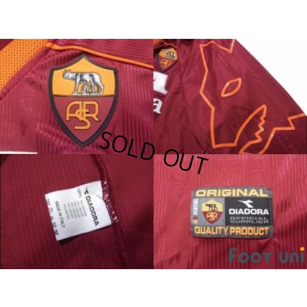 Photo8: AS Roma 1999-2000 Home Long Sleeve Shirt #8 Hidetoshi Nakata w/tags