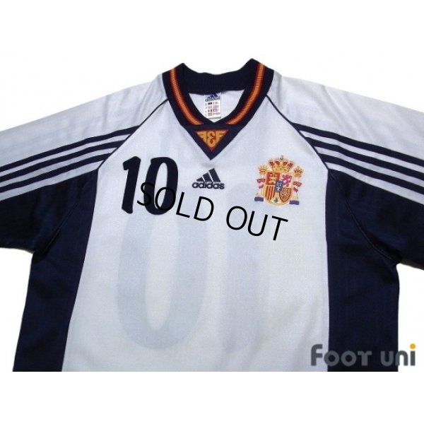 Photo3: Spain 1998 3rd Shirt #10 Raul