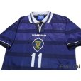 Photo3: Scotland 1998 Home Shirt #11 John Collins