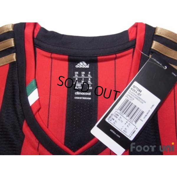 Photo5: AC Milan 2013-2014 Home Shirt #10 Keisuke Honda Serie A Tim Patch/Badge w/tags