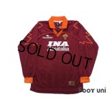 AS Roma 1999-2000 Home Long Sleeve Shirt #8 Hidetoshi Nakata w/tags