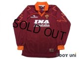 AS Roma 1999-2000 Home Long Sleeve Shirt #8 Hidetoshi Nakata w/tags