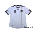 Photo1: Germany 2010 Home Shirt #11 Klose (1)