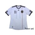 Photo1: Germany 2010 Home Shirt #11 Klose (1)