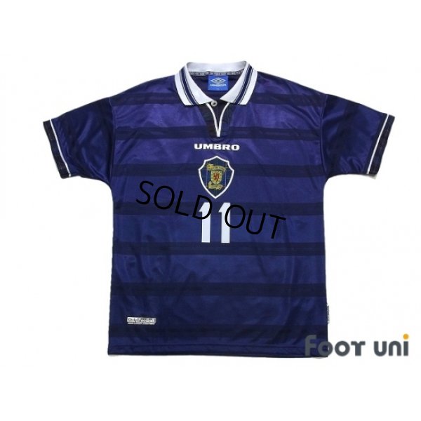 Photo1: Scotland 1998 Home Shirt #11 John Collins