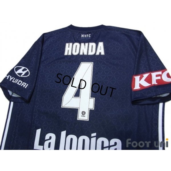 Photo4: Melbourne Victory FC 2018-2019 Home Shirt #4 Keisuke Honda w/tags