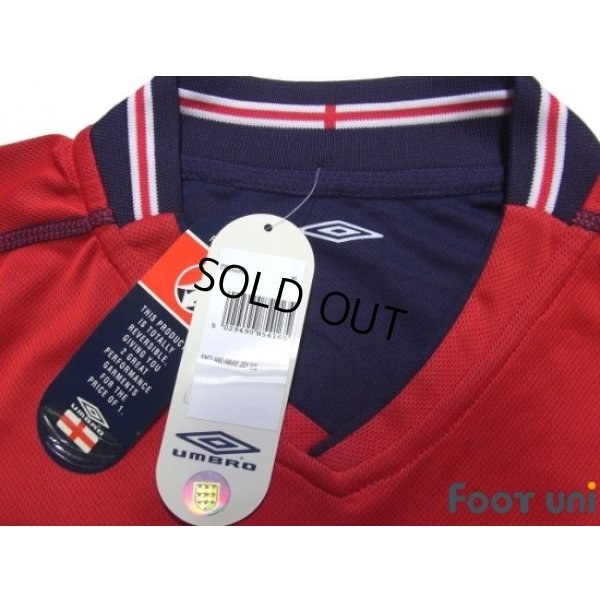 Photo5: England 2002 Away Shirt #7 Beckham ARGENTINA v ENGLAND 7·6·2002 w/tags