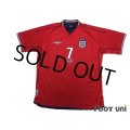 England 2002 Away Shirt #7 Beckham ARGENTINA v ENGLAND 7·6·2002 w/tags