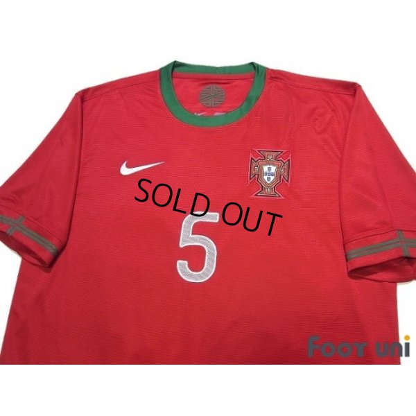 Photo3: Portugal Euro 2012 Home Shirt #5 Fabio Coentrao w/tags