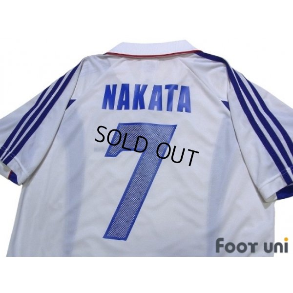 Photo4: Japan 1999-2000 Away Shirt #7 Hidetoshi Nakata