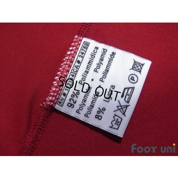 Photo8: AS Roma 2007-2008 Home Shirt #10 Totti Supercoppa Patch/Badge Coppa Italia Patch/Badge