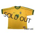 Brazil 1998 Home Shirt #10 Rivaldo