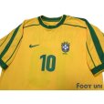 Photo3: Brazil 1998 Home Shirt #10 Rivaldo