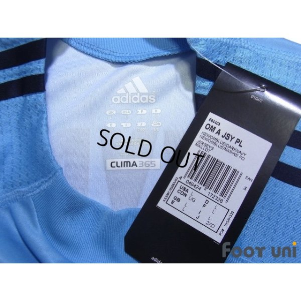 Photo5: Olympique Marseille 2009-2010 Away Player Long Sleeve Shirt #7 Cheyrou Ligue 1 Patch/Badge w/tags