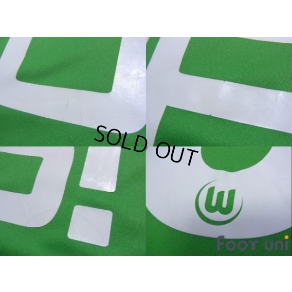 Photo7: VfL Wolfsburg 2011-2012 Home Shirt #13 Makoto Hasebe Bundesliga Patch/Badge