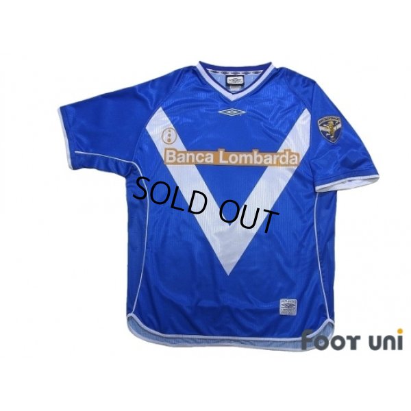 Photo1: Brescia 2002-2003 Home Shirt #10 Baggio